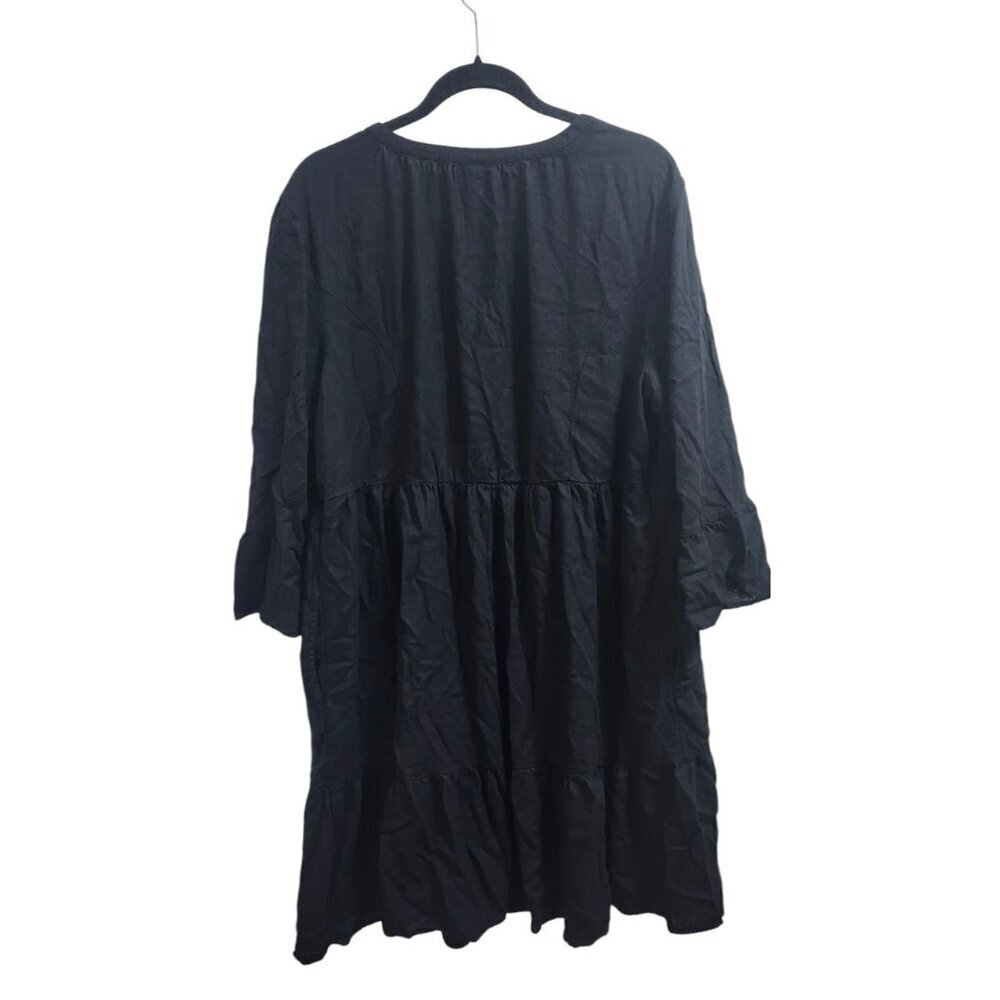 J.Jill Split Neck 3/4 Sleeve A-Line Dress Size XL tall - Picture 5 of 14